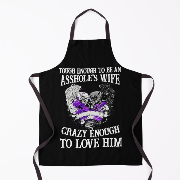 Item preview, Tough Enough To Be An Assholes Wife Crazy Enough To Love Him Sugar Skull, Designer designed and sold by JulioEetrada.