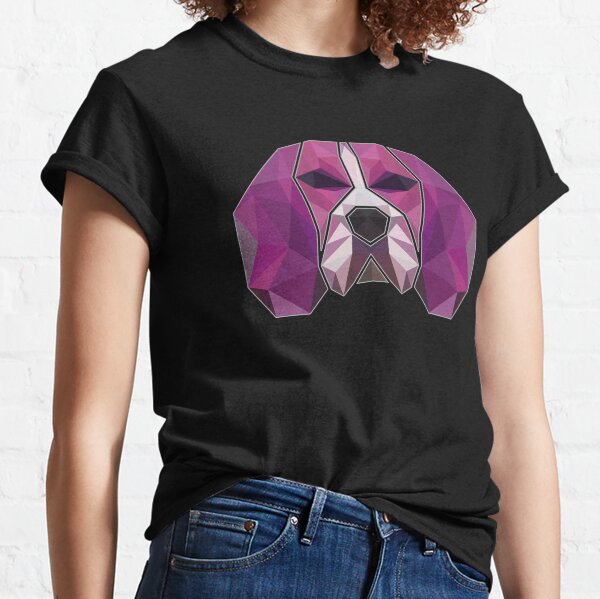 Item preview, Purple Low Poly Hound designed and sold by Spoudy's Shop.