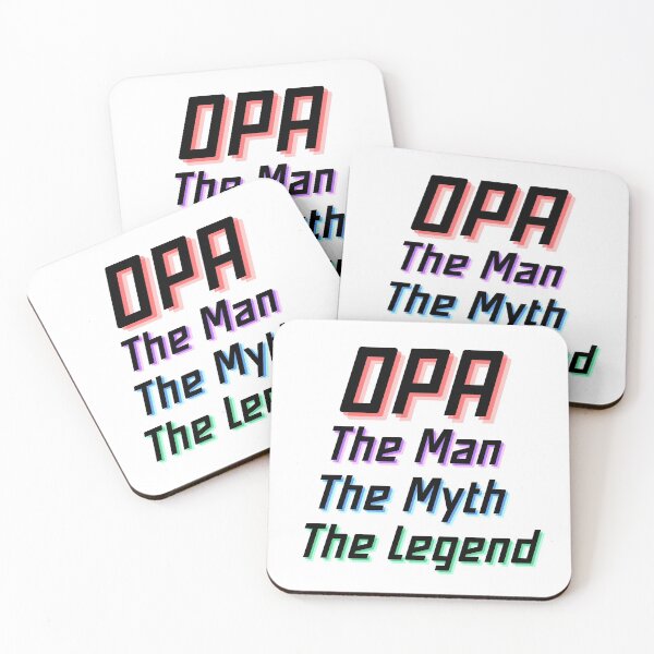 Item preview, Opa The Man The Myth The Legend Shirt designed and sold by biwdrawing.