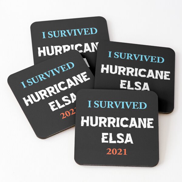 Item preview, I Survived Hurricane Elsa (Dark) designed and sold by zav2001.