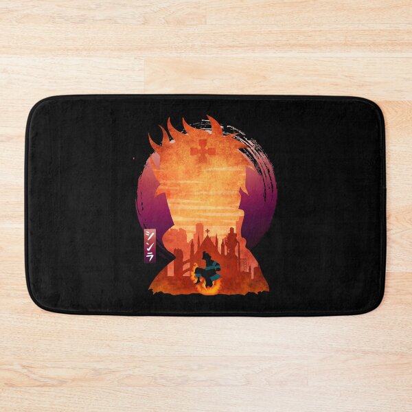 Item preview, Minimalist Silhouette Shinra  designed and sold by JanaiyahYaws.
