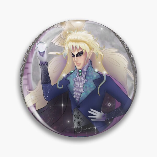 Item preview, areth the Goblin King Medallion Labyrinth goblin movie Halloween Christmas  designed and sold by LabyrinthXuanH.