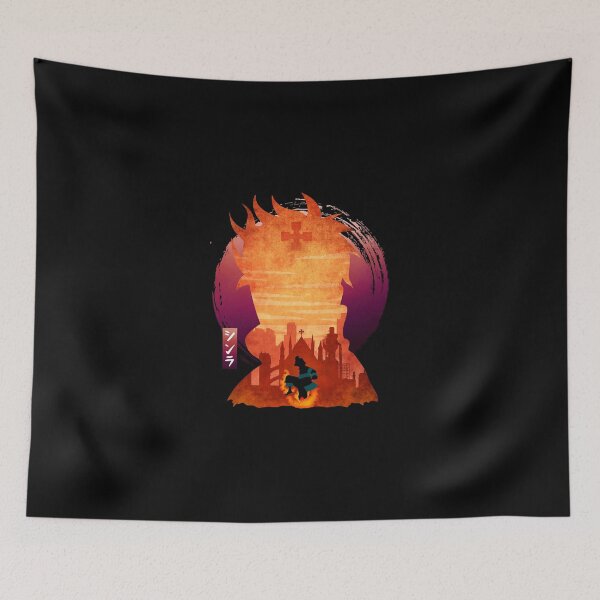 Item preview, Minimalist Silhouette Shinra  designed and sold by JanaiyahYaws.