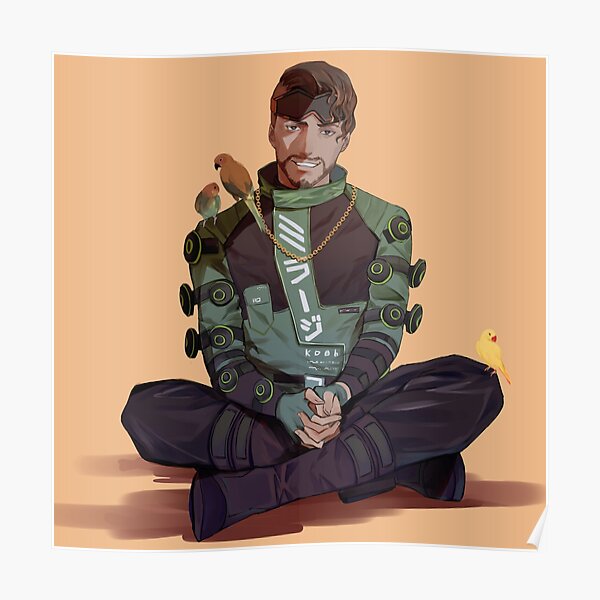 Mirage Apex Legends Poster For Sale By Hanjipyeong94 Redbubble