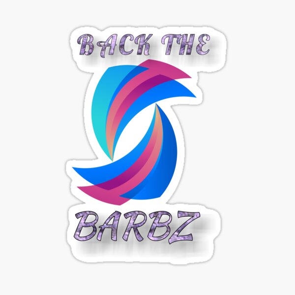 "Back The Barbz " Sticker For Sale By SajjanKumar | Redbubble