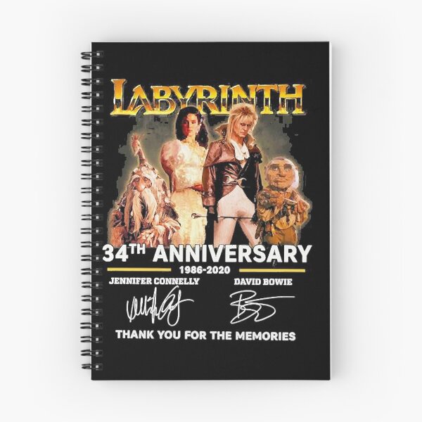 Item preview, Labyrinth 34th anniversary 1986 2020 thank You for the memories signatures king movie Halloween Christmas designed and sold by LabyrinthXuanH.