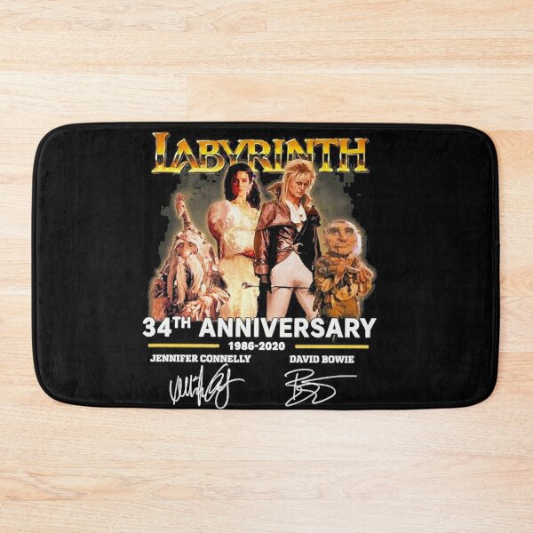 Artikelvorschau, Labyrinth 34-jähriges Jubiläum 1986 2020 Danke für die Erinnerungen Signaturen King Movie Halloween Christmas entworfen und verkauft von LabyrinthXuanH.