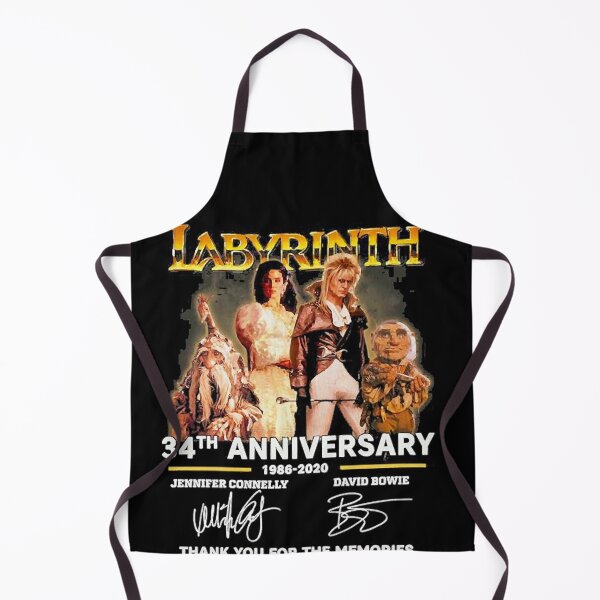 Item preview, Labyrinth 34th anniversary 1986 2020 thank You for the memories signatures king movie Halloween Christmas designed and sold by LabyrinthXuanH.