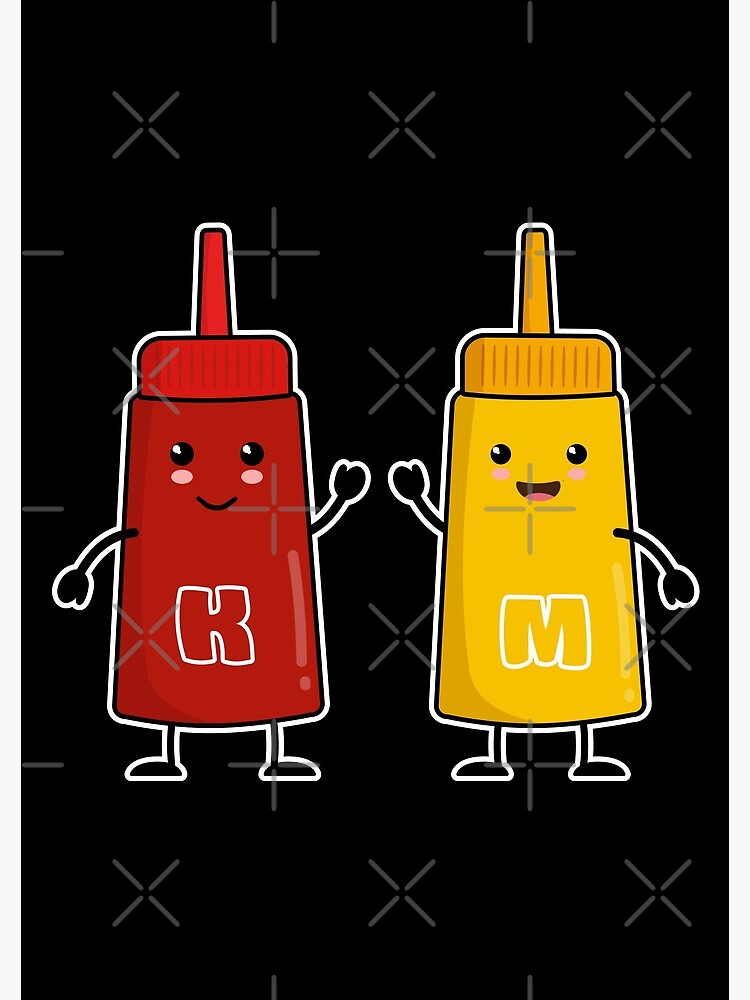 Kawaii Salt & Pepper Shakers: Best Friends Forever Poster for Sale by  PanosTsalig