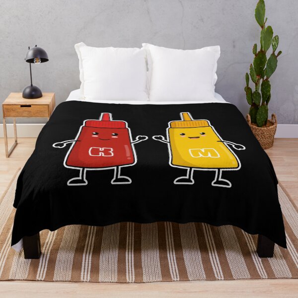 Item preview, Kawaii Ketchup & Mustard: Best Friends Forever designed and sold by Happy Puppy Print On Demand.