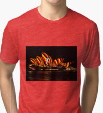Sydney Vivid 15 Aboriginal Warrior Tri-blend T-Shirt