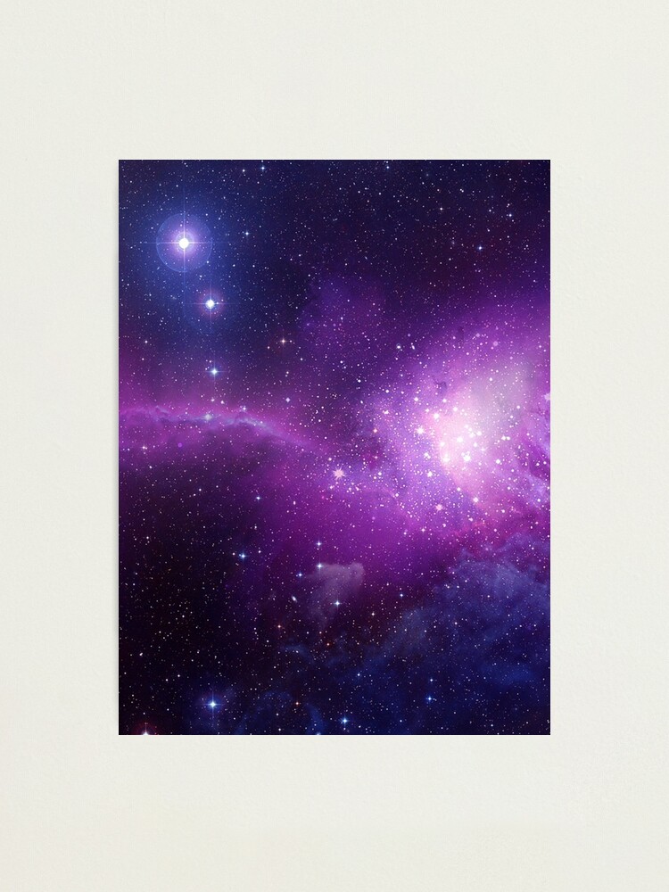 Galaxy/space design. - personalisation available Photographic