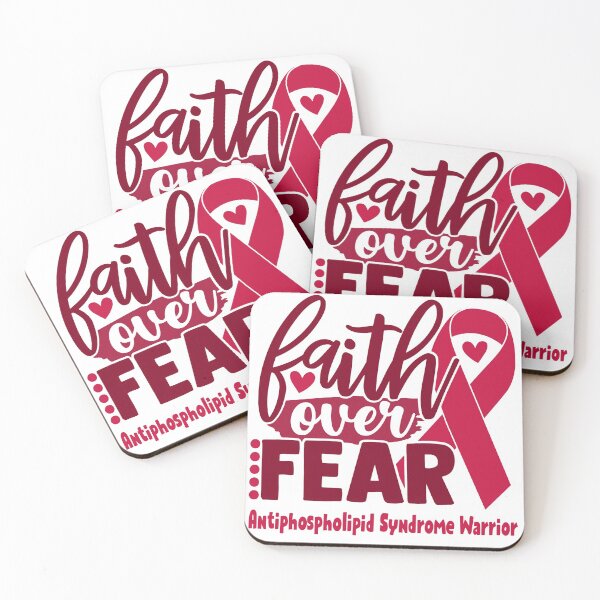 Item preview, Faith Over Fear Antiphospholipid Syndrome Warrior designed and sold by largellie.