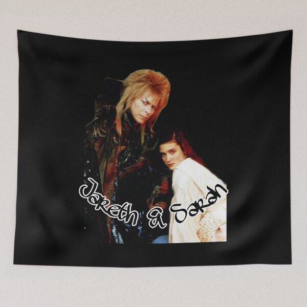 Item preview, Jareth and Sarah Labyrinth goblin king movie Halloween Christmas designed and sold by LabyrinthXuanH.