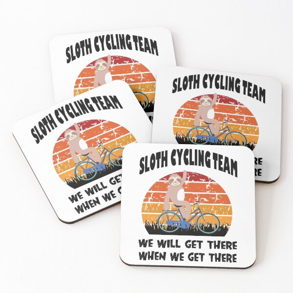 Item preview, Sloth Cycling Team  designed and sold by Docartdesign.
