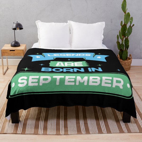 Item preview, Legends Are Born In September designed and sold by PrasartShop.