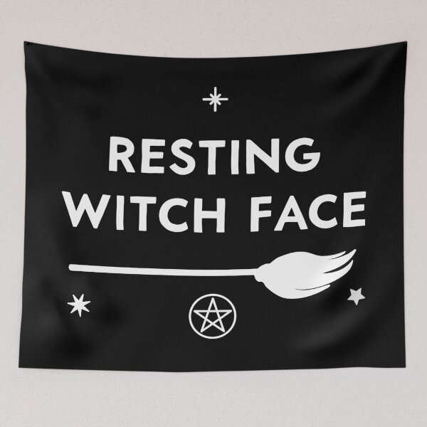 Item preview, Resting witch face designed and sold by PaulSDesign.