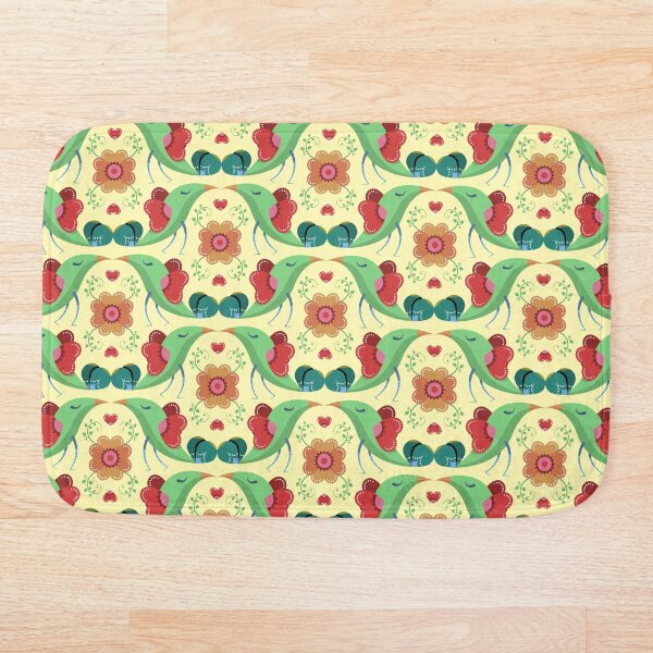 Item preview, Love birds kiss pattern design. designed and sold by GreissDesign.