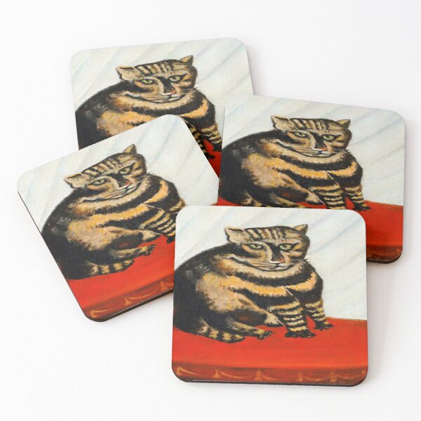 Item preview, Henri rousseau - the tabby - tigar cat designed and sold by Vivanne-art.