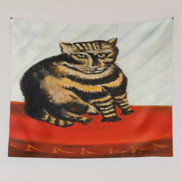 Item preview, Henri rousseau - the tabby - tigar cat designed and sold by Vivanne-art.