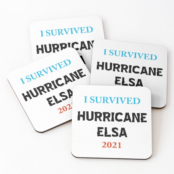 Item preview, I Survived Hurricane Elsa (Light) designed and sold by zav2001.
