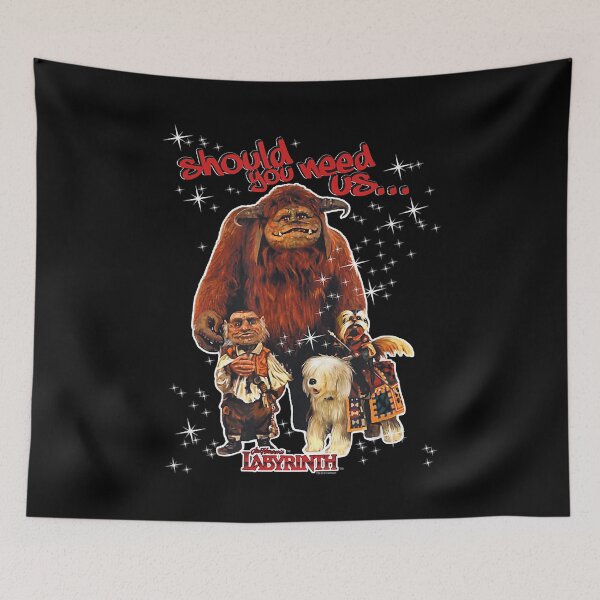 Item preview, Labyrinth Should You Need Us goblin king movie Halloween Christmas designed and sold by LabyrinthXuanH.
