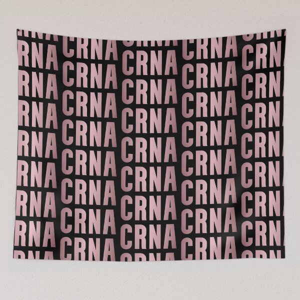 Item preview, CRNA Nurse anesthetist in beautiful metallic rustic Pink | Gift for CRNA Nurse | Nurse Anesthetist | For Anesthesiologists  designed and sold by Violet Treasures.