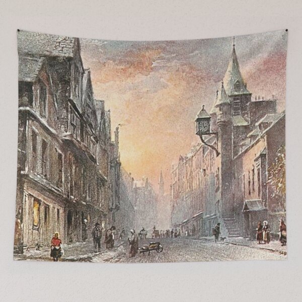 Item preview, Vintage Illustration of Canongate Tollbooth, Edinburgh designed and sold by yourscotland.