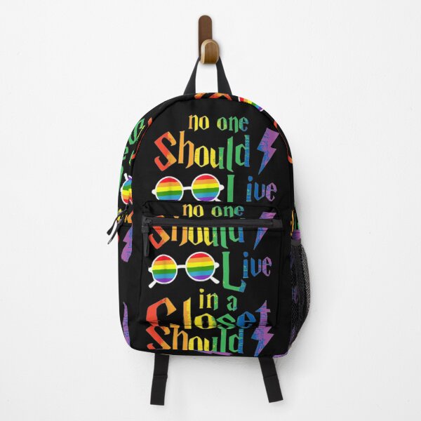 Item preview, No One Should Live In A Closet LGBT-Q Gay Pride Proud Ally designed and sold by wilsonart91.