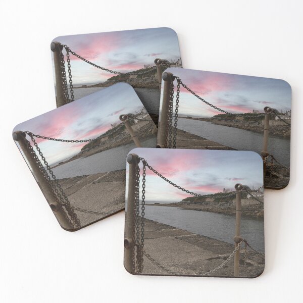 Item preview, Porthleven red sky at night designed and sold by kathleenjean.