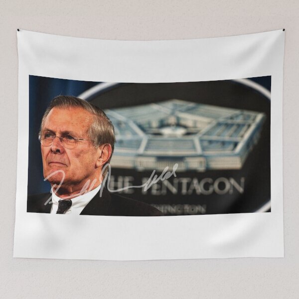 Item preview, Donald Rumsfeld autograph signature designed and sold by TeraJight.