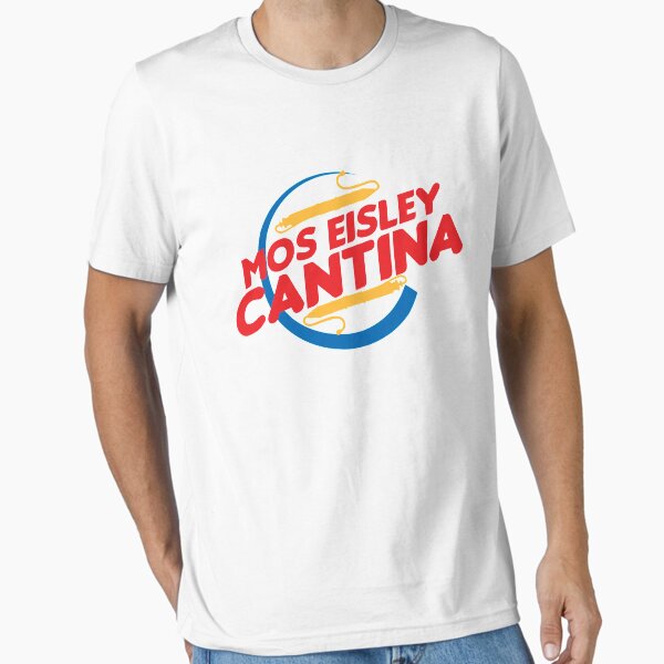 Vista previa del artículo con la obra «CAMISETA FAST FOOD MOS EISLEY CANTINA # 2», diseñado y vendido por Tyler Brossman.