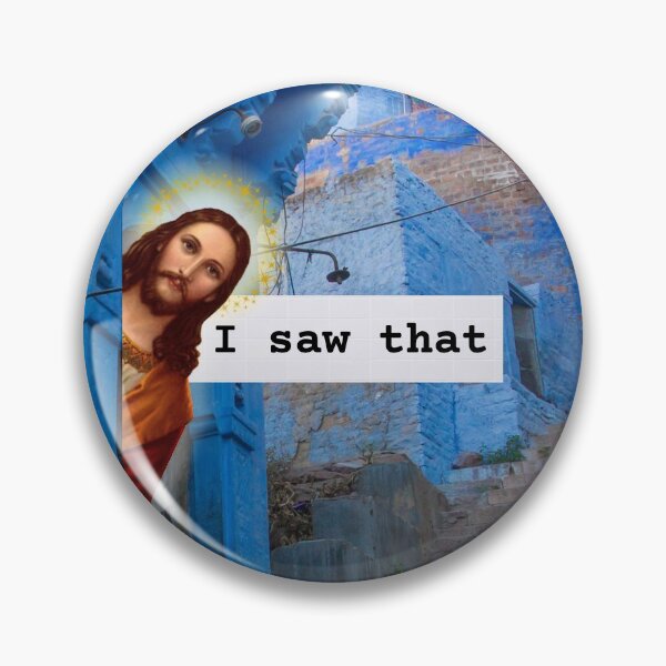 Item preview, Version 1 Jesus Saw That Funny Christian Meme  designed and sold by PeriodicLabel.