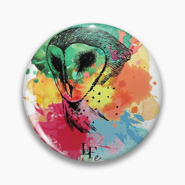 Item preview, Owl - Color Kigndom Collection - Watercolor Animals designed and sold by LeFeDesigns.