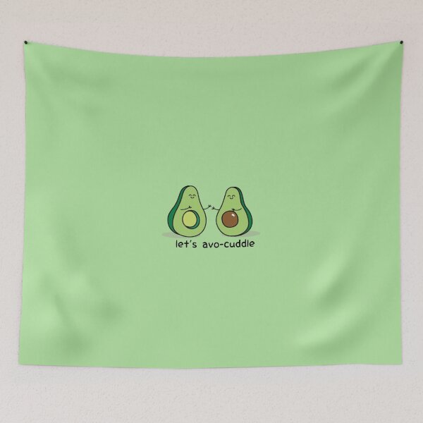 Item preview, Avocado plush sticker designed and sold by Zubiaxoo.