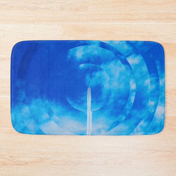 Item preview, Plane Flying into the Blue Sky Glitch Art designed and sold by glitchhub.