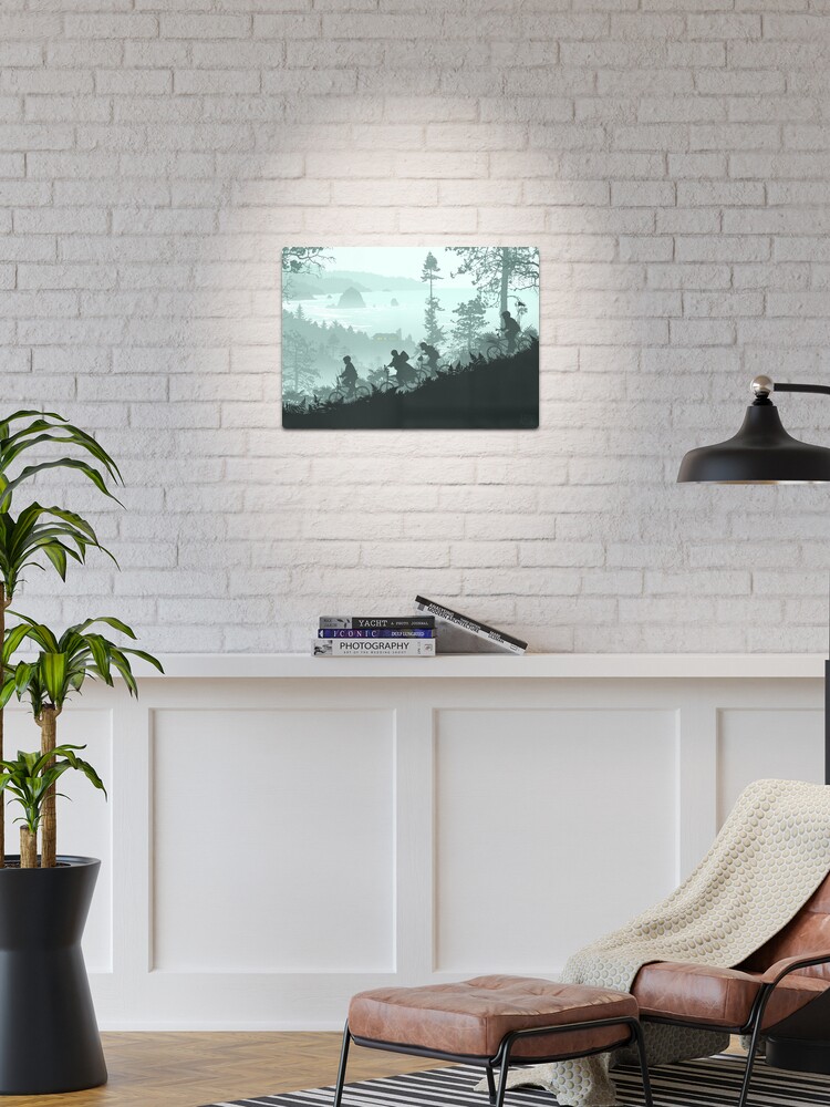 Thumbnail 1 of 4, Metal Print, Goonies Never Say Die designed and sold by apemeetsgirl.