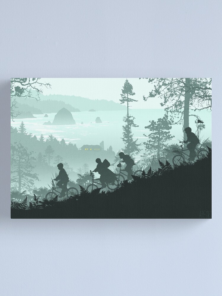Alternate view of Goonies Never Say Die Canvas Print
