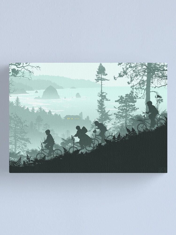 Alternate view of Goonies Never Say Die Canvas Print
