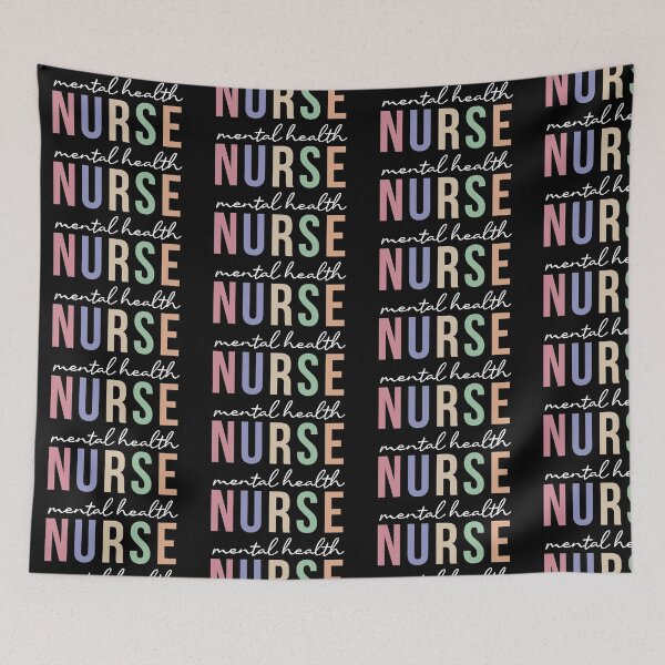 Item preview, Mental Health Nurse beautiful retro| Psych Nurse | Mental Health care worker | Gift for mental health Nurse designed and sold by Violet Treasures.