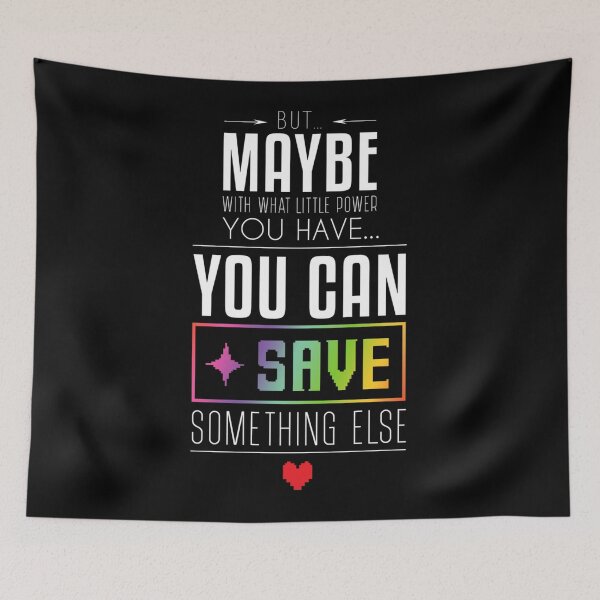 Item preview, Undertales Video Game May Be You Can Save designed and sold by LarryMichael6.