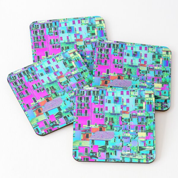 Item preview, Rome, Italy Houses Glitch Art designed and sold by glitchhub.