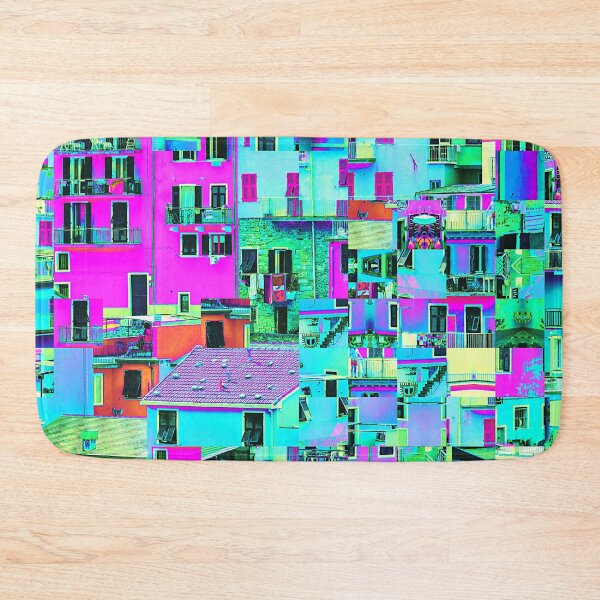Item preview, Rome, Italy Houses Glitch Art designed and sold by glitchhub.