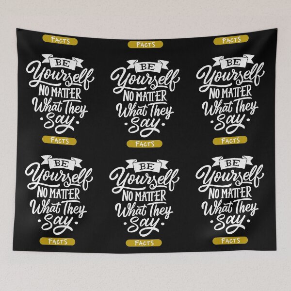 Item preview, Be Yourself No Matter What They Say designed and sold by Monique Prince.