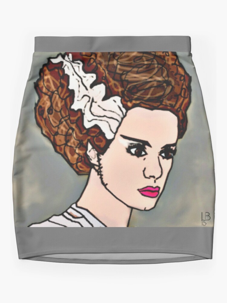 Discover Bride of Frankenstein Mini Skirt