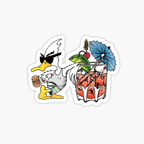 Summer Duck - Duck Logic Sticker