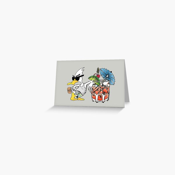 Summer Duck - Duck Logic Greeting Card