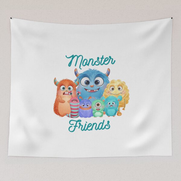 Item preview, Monster Friends designed and sold by XcellentNomad.