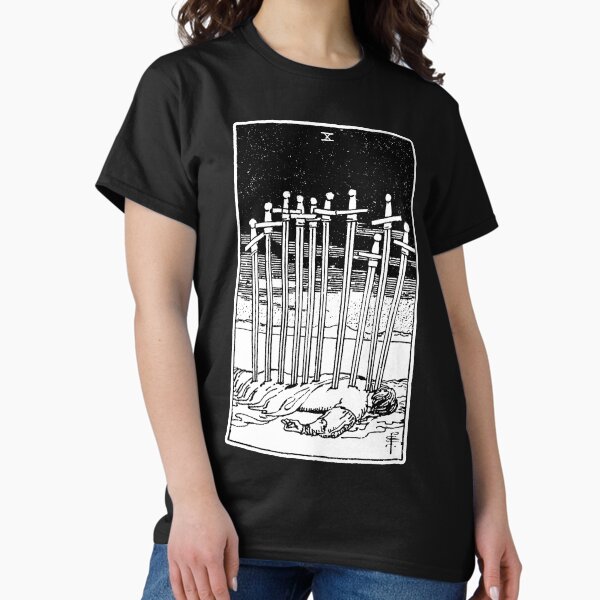 Item preview, Ten of Swords - X of Swords - Tarot Card - Major Arcana - fortune telling - occult designed and sold by createdezign.