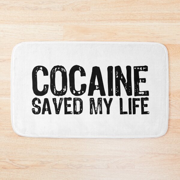 Item preview, Cocaine Saved My Life designed and sold by The "I Love Everything" Shop.